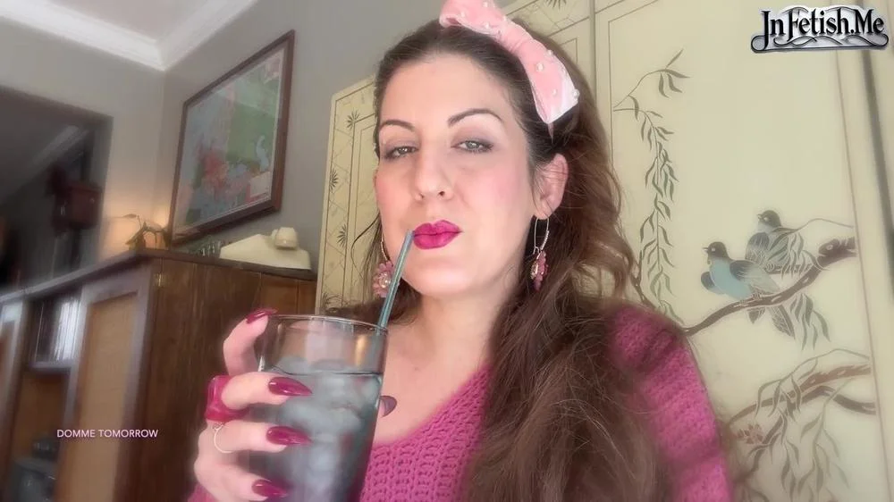 Cover Domme Tomorrow - Burp Lover - Spit Fetish, Milf, Femdom Pov