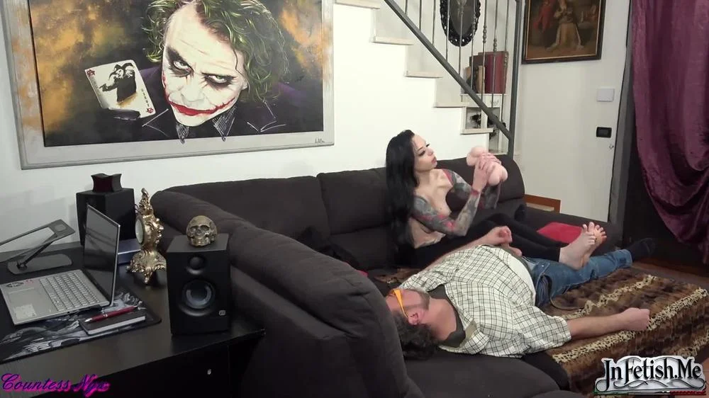Cover umiliazioniitaliane - Ever More Lame  Bartefoot Scene - Gothic, Foot Smelling Handjob, Foot Worship, Encouraged Male Orgasm