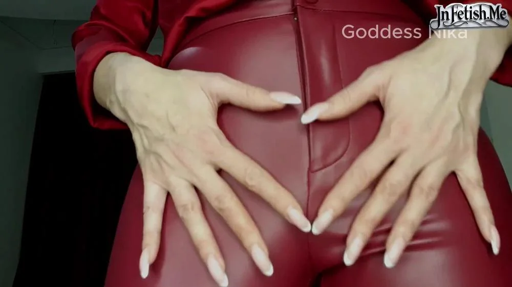 Cover Goddess Nika - Leather Ass Control JOI - Femdom Pov, Ass Domination