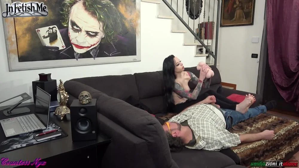 Cover umiliazioniitaliane - Ever More Lame  Bartefoot Scene - Humiliation, Encouraged Male Orgasm, Foot Joi, Foot Smelling Handjob
